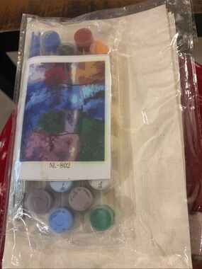 Paint-by-Number Kit with Assorted Paint Pots - Multicolor